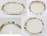 EC Corelle SUNBLOSSOMS Sandstone SERVING PLATTER Plate Sunflowers Bees Seeds