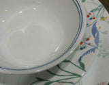 1 Corelle Boutique MONTEVERDE 18-oz SOUP BOWL Cereal Salad *Green Blue Band Rim