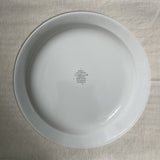 ❤️ Corelle CITY BLOCK 15-oz Flat RIMMED SOUP BOWL Pasta Stew 8.5" BLACK White