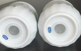 *NEW Corelle WISTERIA SALT & PEPPER SHAKER SET Purple Floral Porcelain Japan