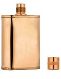 *New JACOB BROMWELL 9-oz VERMONTER FLASK 4 x 3 Screw Top Authentic Pure Copper