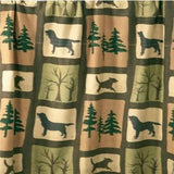 50 x 60 PRINTED FLEECE Throws LAB FOREST or 3D Seclusion CAMO Camouflauge * NEW
