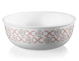 *NEW 16-pc Corelle AMALFI ROSA w/Prairie Garden Red DINNERWARE SET Plates Bowls