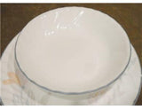 ❤️ Corelle PINK TRIO 20-oz PASTA BOWL Soup Salad ENGLISH MEADOW Powder Blue Rim