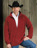 Medium 40-42 BROWNING Buckmark LARAMIE Full-Zip Soft BLACK FLEECE JACKET w/Logo