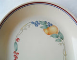 ❤️ NRM Corelle ABUNDANCE SERVING PLATTER Fruit Entree Tray Chop Plate Sandstone