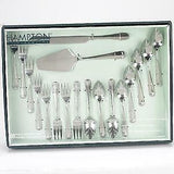 18pc HAMPTON FORGE Lexington Mirror HOSTESS DESSERT FLATWARE SET Stainless *NEW