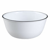 ❤️ New CORELLE 28-oz SOUP Chili BOWL *Choices: Cafe Banded WHITE CAFE BLACK BLUE RED