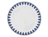 1 Corelle Boutique PORTO CALLE 8 1/2" LUNCH Luncheon PLATE Blue Mavi