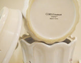 *NEW Corelle 14.5-oz CHUTNEY CANISTER Fruit Harvest Stoneware 4 1/2 Tea Storage