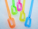 20 PINEAPPLE Fruit 9.5" Tall Acrylic TROPICAL DRINK Cocktail Swizzle STIRRERS