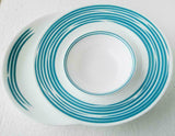 Corelle Joy Manago STROKES 10-oz DESSERT BOWL Sauce Fruit 5 3/8" *UPick Color