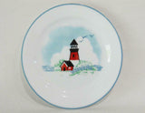 ❤️ New Corelle OUTER BANKS 7 1/4 BREAD Dessert PLATE Lighthouse Nautical Maritime
