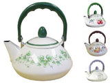 New Corelle SIMPLE LINES 1.2 Qt. PERSONAL TEA KETTLE Stovetop Steel