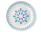 Corelle SANTORINI SKY 10 1/4 DINNER or 8 1/2 LUNCH PLATE *Cobalt Teal Turquoise