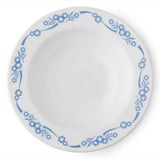 ❤️ Corelle CORNFLOWER BLUE 60th Anniversary 10 3/4" FLAT WIDE-RIM ENTREE 28-oz BOWL