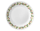 1 Corelle HOLIDAY BERRIES 6 3/4" Bread Dessert PLATE Seasonal Christmas Wreath