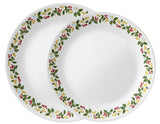 🎀 1 Corelle HOLIDAY BERRIES 8.5" LUNCH PLATE Seasonal Christmas Wreath