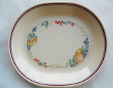 ❤️ NRM Corelle ABUNDANCE SERVING PLATTER Fruit Entree Tray Chop Plate Sandstone