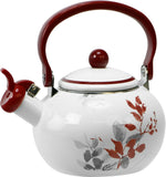 ❤️ CORELLE 2 Qt. WHISTLING TEA KETTLE SIMPLE LINES or SOUTH BEACH