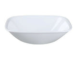 1 NEW Corelle SQUARE PURE WHITE 10-oz Dessert BOWL 5.25" x 1.5" Berry Sauce