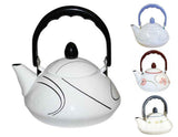 New Corelle SIMPLE LINES 1.2 Qt. PERSONAL TEA KETTLE Stovetop Steel
