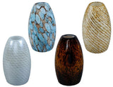 1 Replacement DROP PENDANT LIGHT "GLASS SHADE" Pick: BLUE BROWN PEBBLE HONEYCOMB