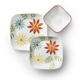 Corelle Square HAPPY DAYS / MATILDA / COUNTRY DAWN 22-oz Soup Cereal BOWL ORANGE