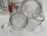 4 Libbey 16-oz HEIDLEBERG MUGS Beer Bar Glasses *Thick Heavy Weighted Base NIB