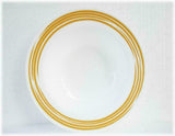 1 CORELLE Joy Mangano BRUSHED STROKES 28oz ENTREE BOWL Pasta BUTTERSCOTCH YELLOW