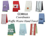 Corelle Coordinates WAFFLE WEAVE Kitchen HAND TOWEL 17x28 *PICK Your PATTERN New