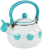❤️ CORELLE 2 Qt. WHISTLING TEA KETTLE SIMPLE LINES or SOUTH BEACH