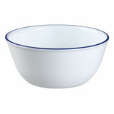 ❤️ New CORELLE 28-oz SOUP Chili BOWL *Choices: Cafe Banded WHITE CAFE BLACK BLUE RED