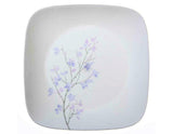 1 NEW Corelle Square JACARANDA 10 1/2" DINNER Plate PURPLE GRAY Floral