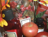 Autumn Harvest APPLES & CINNAMON GIFT BASKET Candles Dry & Liquid Potpourri Oil