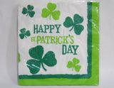 ST. PATRICKS DAY Lucky Shamrock Irish Party Choose: DINNER or BEVERAGE NAPKINS