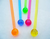 20 MERMAID 6" Acrylic TROPICAL DRINK Cocktail STIRRERS Swizzle Sexy Lady Love