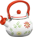 ❤️ CORELLE 2 Qt. WHISTLING TEA KETTLE SIMPLE LINES or SOUTH BEACH