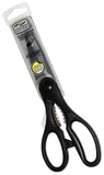 CHICAGO CUTLERY Black Kitchen Shears w/ Protector Jar Opener Scissors Food Prep
