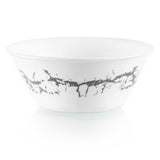 *NEW 20-pc Corelle STONE GREY DINNERWARE SET *Silver Gray Marble Asher Ribbons