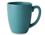 16-pc CORELLE Livingware SANTORINI SKY Dinnerware Set *Cobalt Teal Turquoise NEW