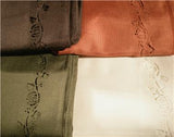 PUMPKIN HARVEST Laser Cut TABLECLOTH 60x84 or 52x70 Choose: IVORY or DILL GREEN