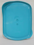 8212 PYREX Pro Rectangular 3-Qt / 12 Cup PLASTIC COVER LID *Turquoise Blue