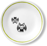 4-pc CORELLE Halloween PARTY GHOULS 6.75" PUMPKIN, CAT, BATS, MUMMY Appetizer Plates Bread Dessert Treats