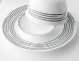 NEW Corelle BRUSHED STROKES of COLOR 10.75" DINNER Plate RED BLUE or SAND TAN