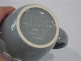 1 Corelle SLATE GRAY GREY 11-oz Stoneware MUG CUP Reminisce Mystic Savvy Shades Muse