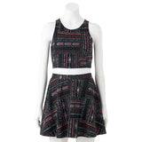 2-pc TANK & SKATER SKIRT SET *Stretchy Cotton Spandex SUMMER Dress *CHOOSE Color