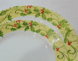 ❤️ NW Corelle HOLLY Choose: DINNER or LUNCH PLATE Red Gold Green Holiday Berries
