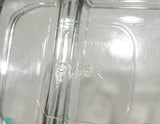 PYREX 2.1 Cup MEALBOX Meal Prep Leftover Divided Glass Storage Microwave Safe
