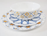 Corelle AMALFI 16-oz SOUP CEREAL BOWL Choose: AZUL or ROSA Italy Mediterranean
